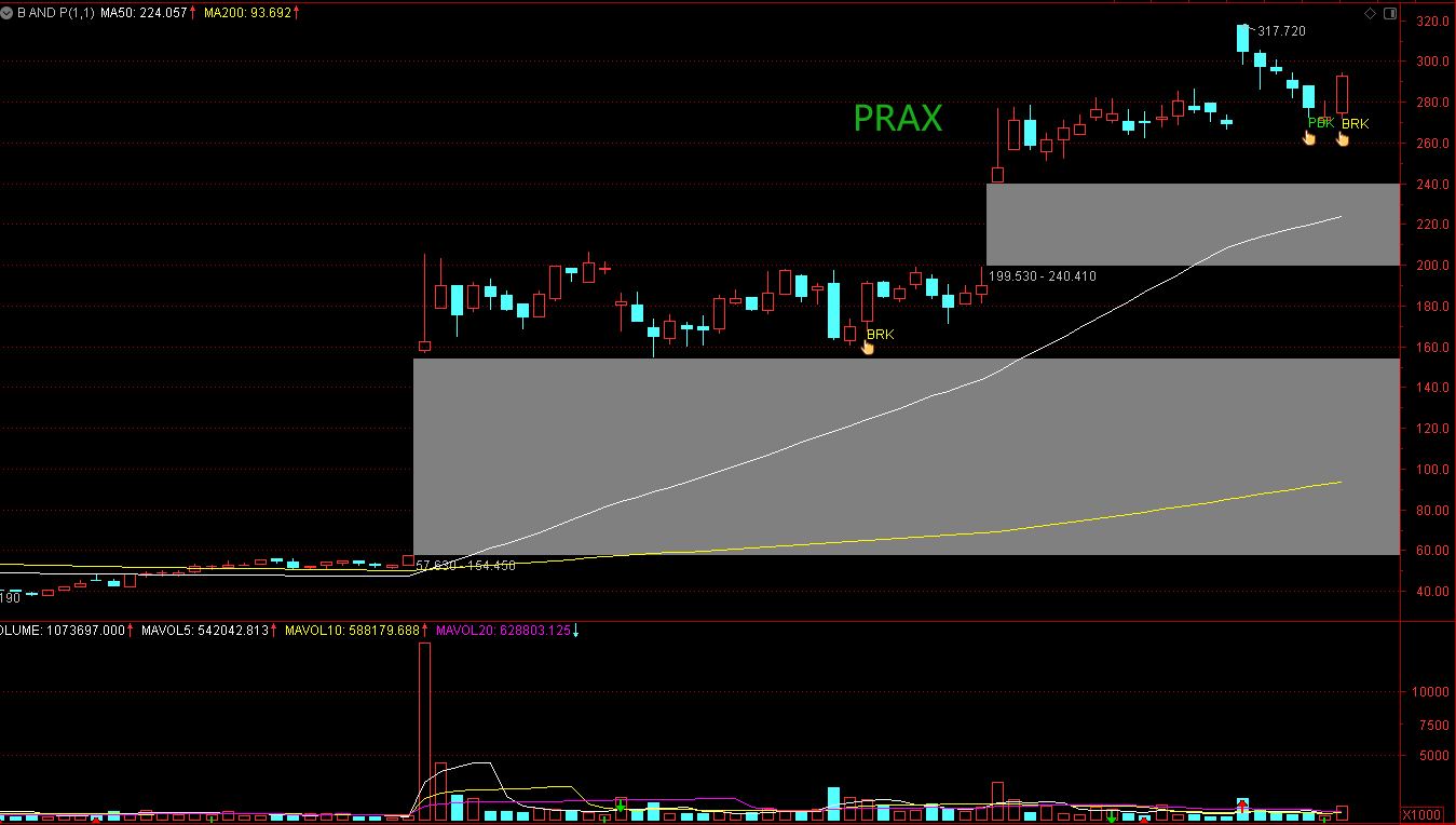 Breakthrough And Pullback | 2 Stocks Deserve Close Attention: ATXS And PRAX